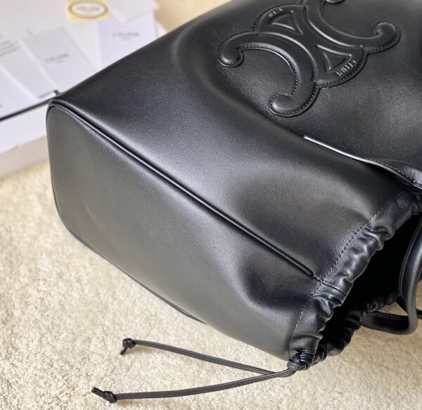 CELINE CABAS DRAWSTRING CUIR