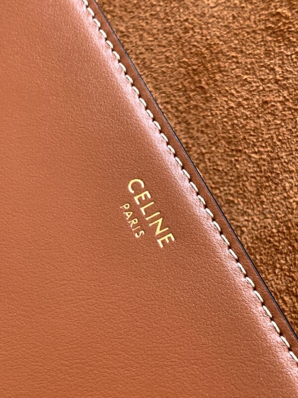 CELINE BESACE CUIR TRIOMPHE