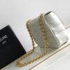 CELINE CHAIN SHOULDER BAG MATELASSE MONOCHROME