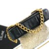 CELINE CHAIN SHOULDER BAG MATELASSE MONOCHROME