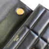 CELINE CHAIN SHOULDER BAG MATELASSE MONOCHROME