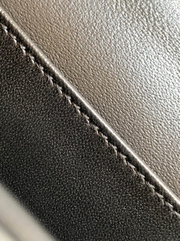 CELINE CHAIN SHOULDER BAG MATELASSE MONOCHROME