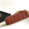 CELINE CHAIN SHOULDER BAG MATELASSE MONOCHROME