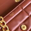 CELINE CHAIN SHOULDER BAG MATELASSE MONOCHROME