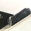 CELINE CHAIN SHOULDER BAG MATELASSE MONOCHROME
