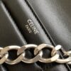 CELINE CHAIN SHOULDER BAG MATELASSE MONOCHROME
