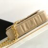 CELINE CHAIN SHOULDER BAG MATELASSE MONOCHROME