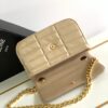 CELINE CHAIN SHOULDER BAG MATELASSE MONOCHROME