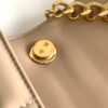 CELINE CHAIN SHOULDER BAG MATELASSE MONOCHROME