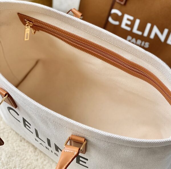 Celine Horizontal Cabas Canvas