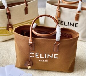Celine Horizontal Cabas Canvas