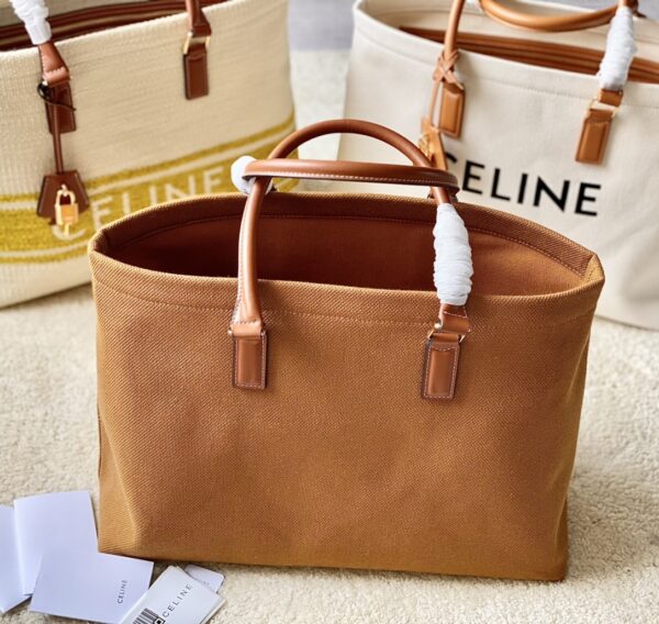 Celine Horizontal Cabas Canvas