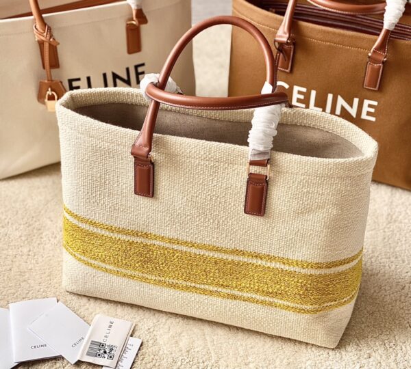 Celine Horizontal Cabas Canvas