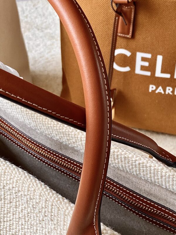 Celine Horizontal Cabas Canvas