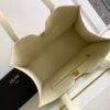 CELINE CABAS 16 IN SMOOTH CALFSKIN LIMESTONE
