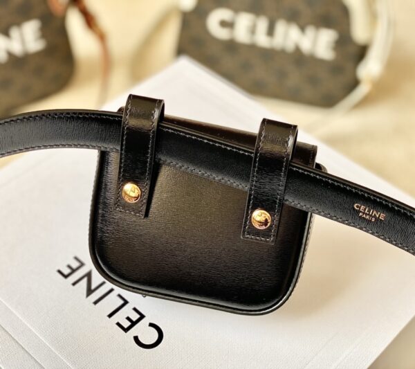 CELINE BELT BAG TRIOMPHE BELT IN SHINY CALFSKIN