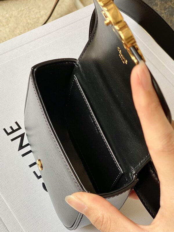 CELINE BELT BAG TRIOMPHE BELT IN SHINY CALFSKIN
