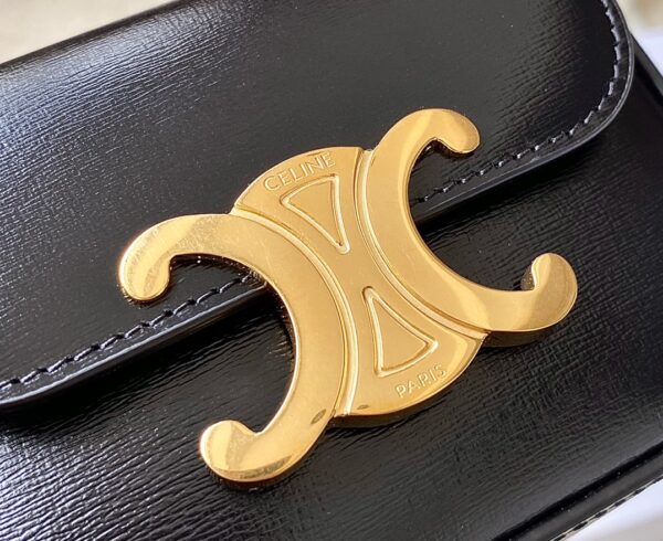 CELINE BELT BAG TRIOMPHE BELT IN SHINY CALFSKIN