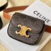 CELINE BELT BAG TRIOMPHE BELT IN TRIOMPHE CANVAS AND CALFSKIN