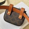 CELINE BELT BAG TRIOMPHE BELT IN TRIOMPHE CANVAS AND CALFSKIN