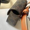 CELINE BELT BAG TRIOMPHE BELT IN TRIOMPHE CANVAS AND CALFSKIN