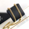 CELINE MINI BOX TRIOMPHE IN SHINY CALFSKIN BLACK