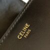 CELINE MINI BOX TRIOMPHE IN SHINY CALFSKIN BLACK