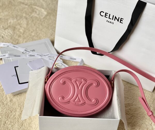 CELINE OVAL BAG CUIR TRIOMPHE