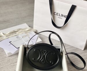 CELINE OVAL BAG CUIR TRIOMPHE
