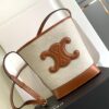 CELINE SMALL BUCKET CUIR TRIOMPHE