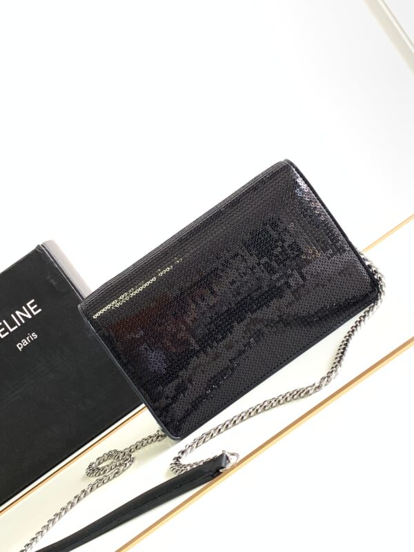 CELINE WALLET ON CHAIN TRIOMPHE