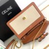 CELINE WALLET ON CHAIN TRIOMPHE
