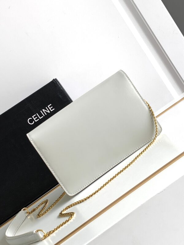 CELINE WALLET ON CHAIN TRIOMPHE