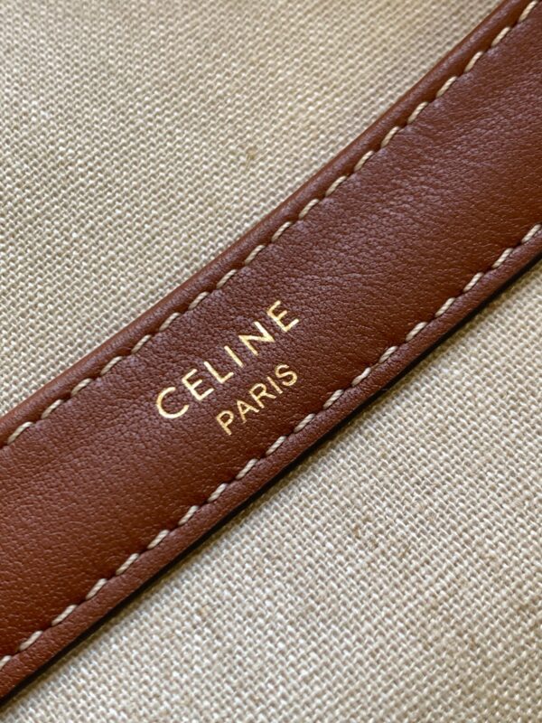 CELINE CELINE CABAS DRAWSTRING CUIR