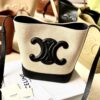 CELINE BUCKET CUIR TRIOMPHE BAG