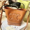 CELINE BUCKET CUIR TRIOMPHE BAG