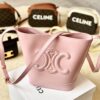 CELINE BUCKET CUIR TRIOMPHE BAG