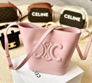CELINE BUCKET CUIR TRIOMPHE BAG