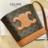 CELINE BUCKET CUIR TRIOMPHE BAG