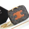 Celine BOX ON CHAIN CUIR TRIOMPHE
