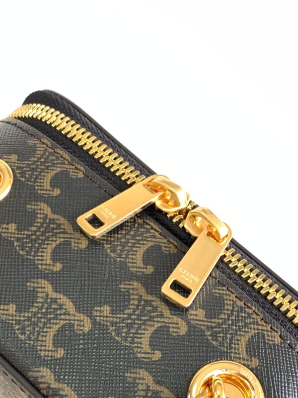 Celine BOX ON CHAIN CUIR TRIOMPHE