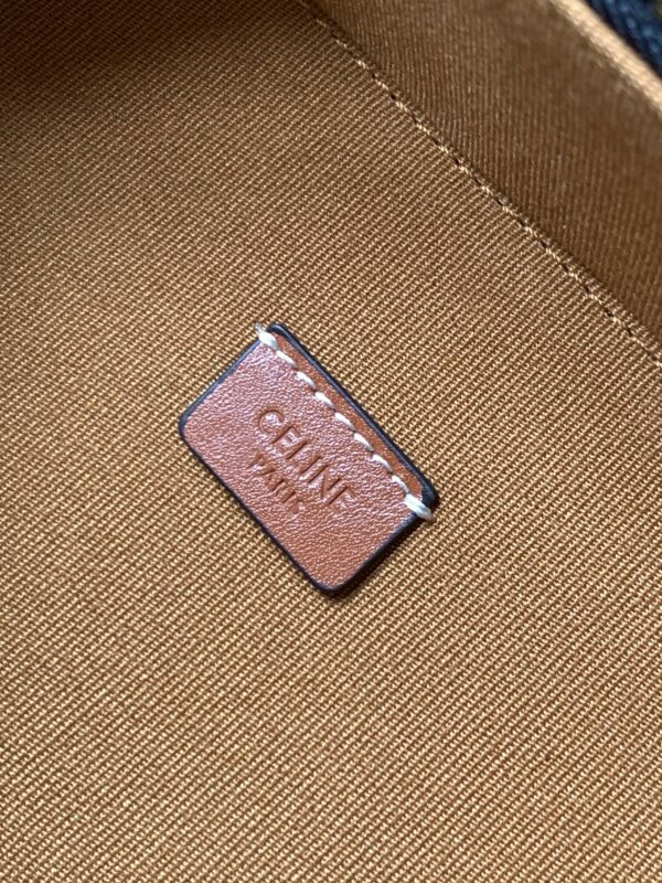 Celine BOX ON CHAIN CUIR TRIOMPHE