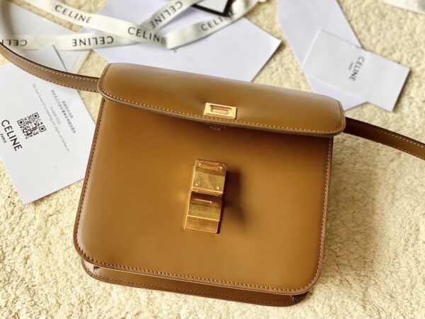 CELINE TEEN CLASSIC BAG IN BOX CALFSKIN