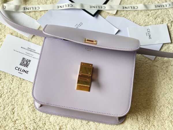 CELINE TEEN CLASSIC BAG IN BOX CALFSKIN