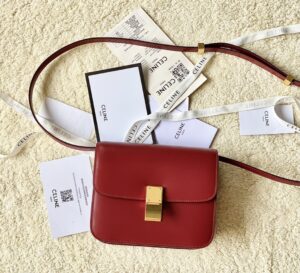 CELINE TEEN CLASSIC BAG IN BOX CALFSKIN