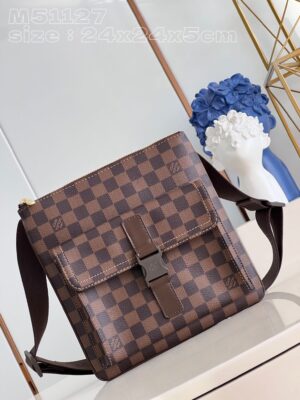 Louis Vuitton Damier Pochette Melville Crossbody Bag