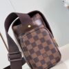 Louis Vuitton Damier Reporter Melville Brown
