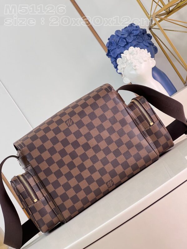 Louis Vuitton Damier Reporter Melville Brown