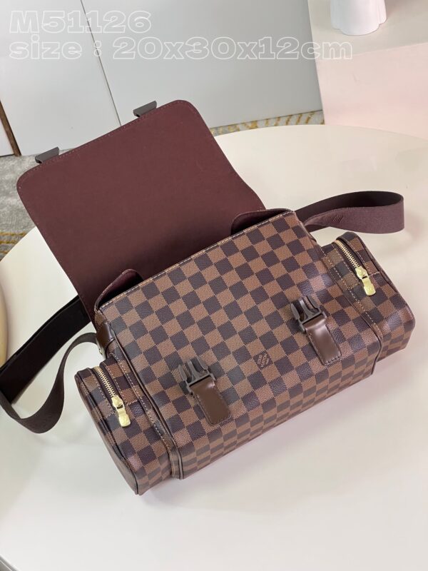 Louis Vuitton Damier Reporter Melville Brown