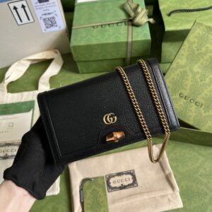 Gucci DIANA MINI BAG WITH BAMBOO